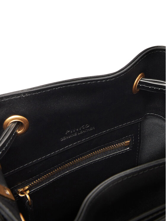 PINKO Kabelka PINKO Secchiello Mini Al 25-26 104303 A0QO Černá