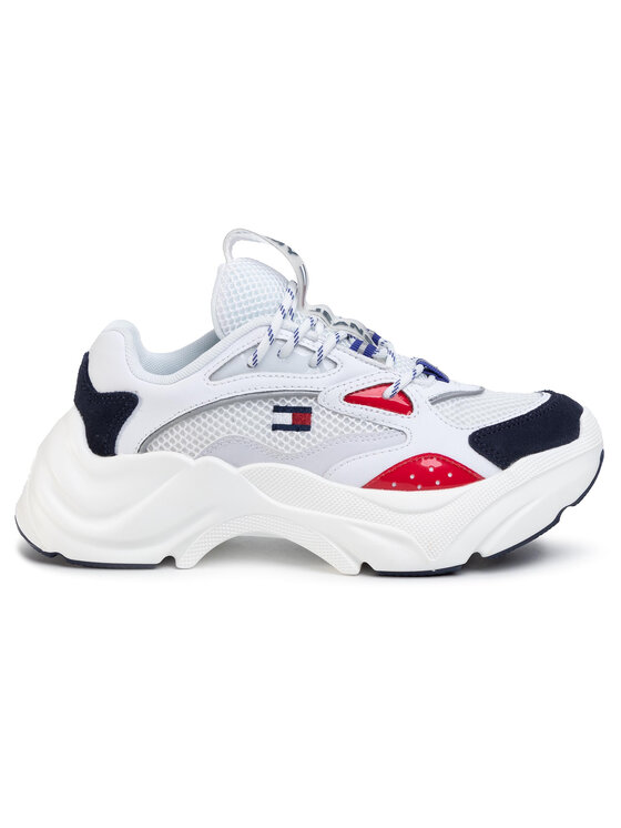 Tommy Jeans Superge Tommy Jeans Fashion Chunky Runner EN0EN00791 Bela
