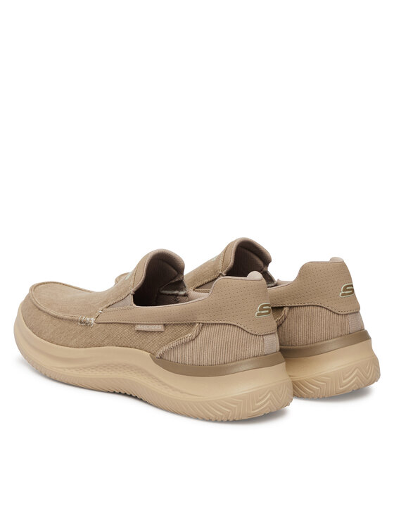 Skechers Туфлі Skechers Relaxed Fit: Hasting - Fielden 205066/TPE Бежевий