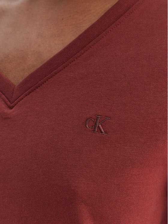 Calvin Klein Jeans Calvin Klein Jeans Camiseta LV047B205G Marrón Relaxed Fit