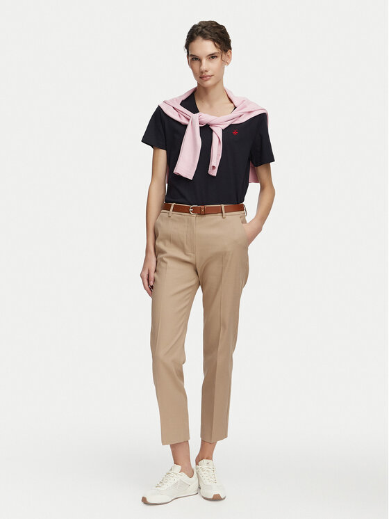 Beverly Hills Polo Club Beverly Hills Polo Club Camiseta P-SS26W-TS516518 Azul marino Regular Fit