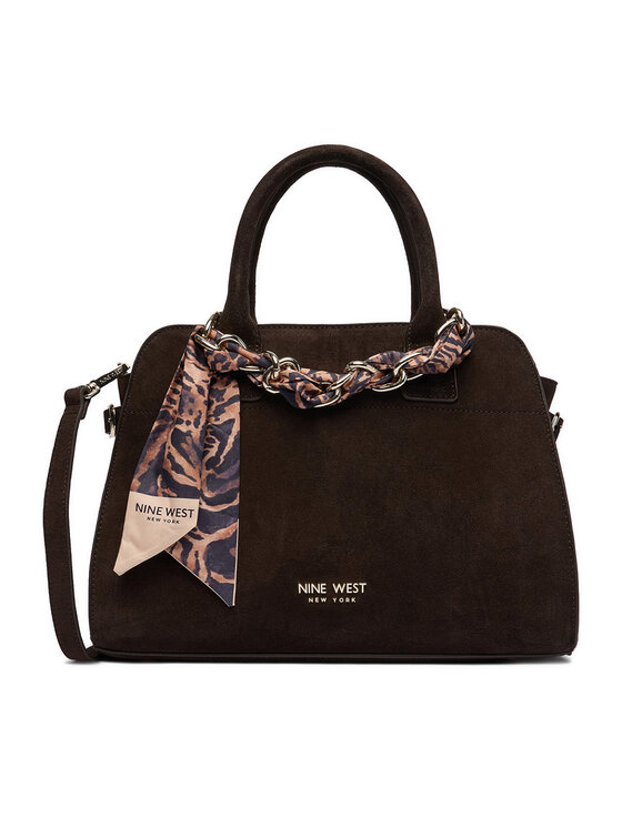 Nine West Borsetta Nine West EO-WHISPER LUXE-LDA9422A Marrone scuro