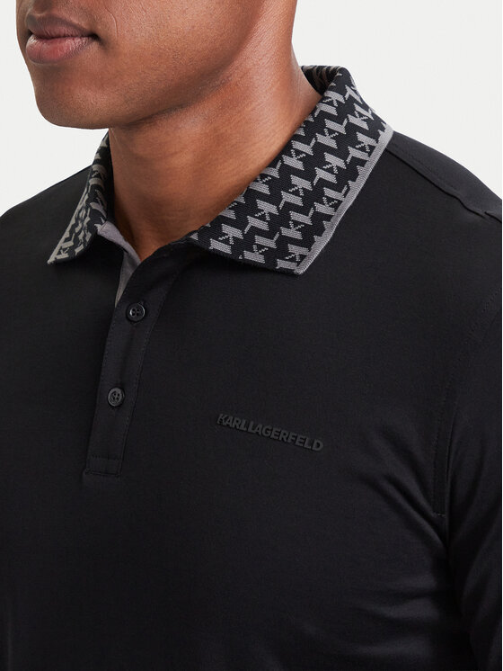 KARL LAGERFELD KARL LAGERFELD Polo 745003 564200 Negro Regular Fit