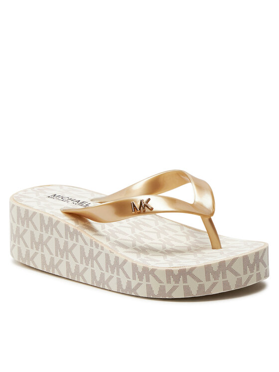 MICHAEL KORS KIDS Žabky MICHAEL KORS KIDS MK100955 Zlatá