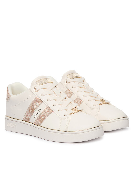 Guess Снікерcи Guess FLTBRL ELE12 Кремовий