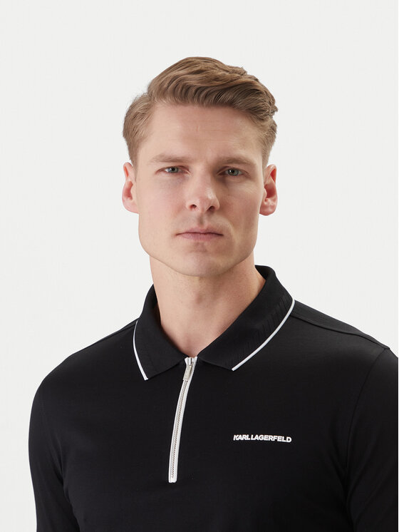 KARL LAGERFELD KARL LAGERFELD Polo 745003 562200 Negro Regular Fit