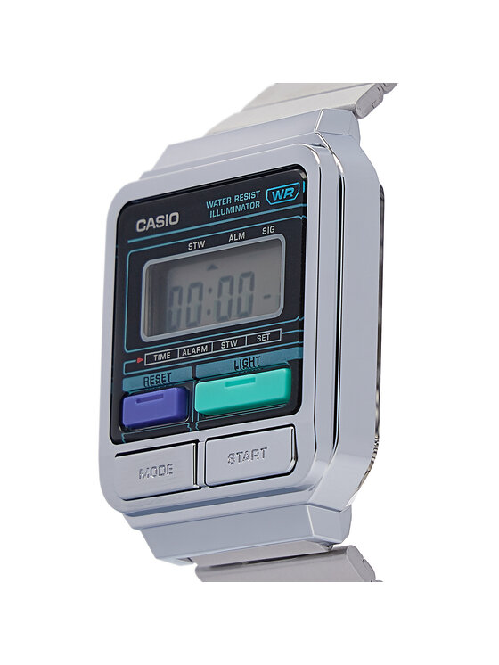 Casio Reloj Casio Vintage 80s A120WE-1AEF Plata
