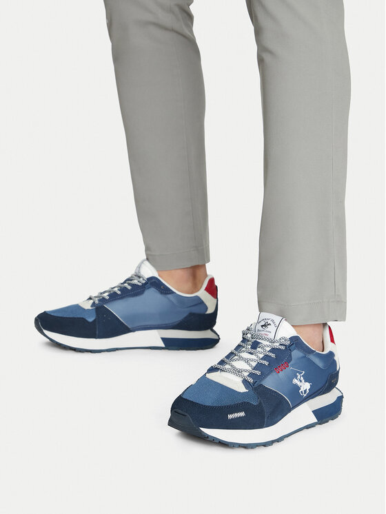 Beverly Hills Polo Club Sneakersy Beverly Hills Polo Club CRUZ MIX Tmavomodrá
