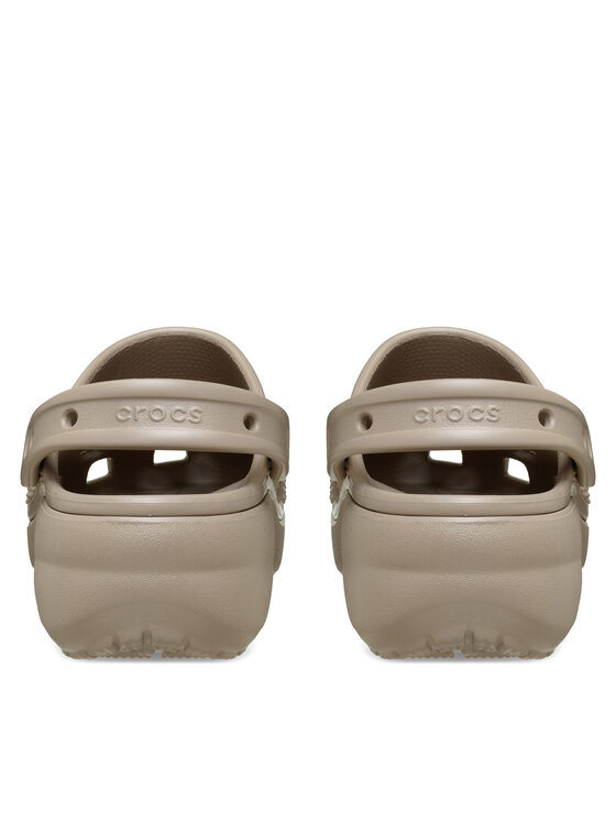 Crocs Шльопанці Crocs Classic Platform Clog 206750 Бежевий