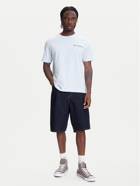 Gap Gap Футболка 768925-01 Голубий Regular Fit