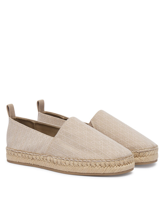 Calvin Klein Espadrilės Calvin Klein All Over CK HW0HW02933 Smėlio