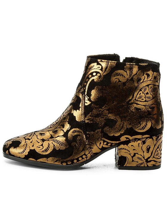 Tamaris Ботильйони Tamaris 1-25967-39 Black/Gold 092