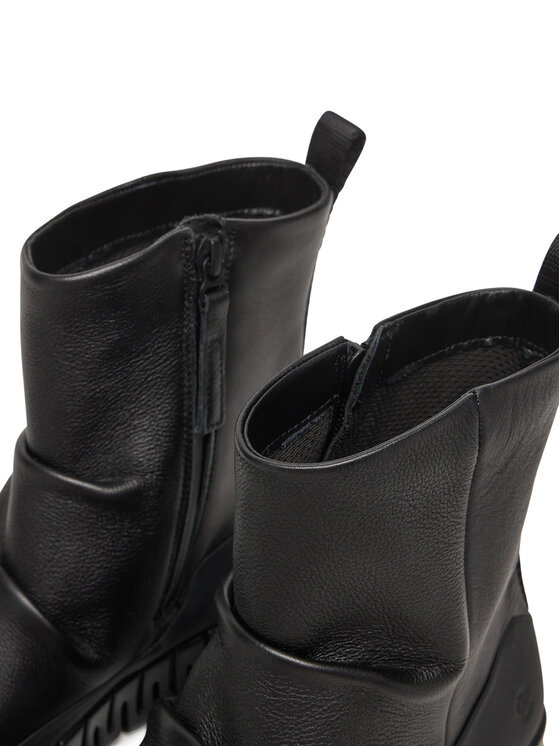 ECCO Členková obuv ECCO Gruuv Pull On Mid FashiOn 21831351052 Čierna