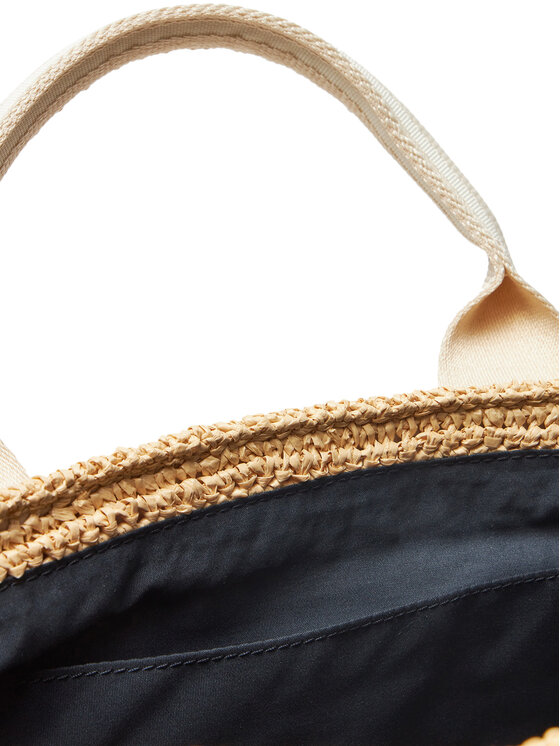 Tommy Hilfiger Geantă Tommy Hilfiger Th Spring Logo Mini Tote AW0AW17199 Bej