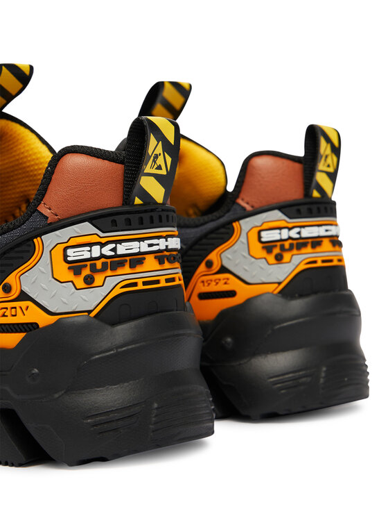 Skechers Снікерcи Skechers Mega-Flex Lite - Tuff Toolz 402130L/YLBK Кольоровий