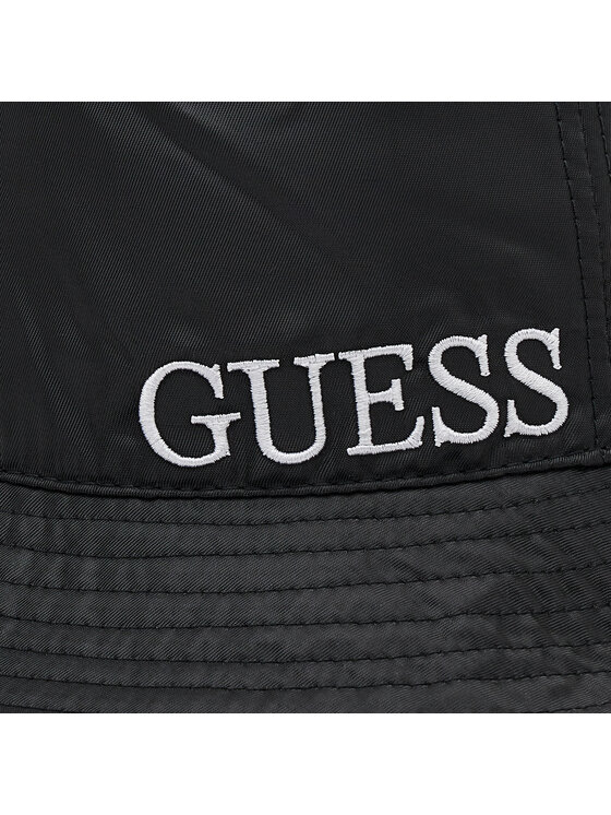 Guess Skrybėlė Guess Bucket Not Coordinated Hats AW8635 NYL01 Juoda
