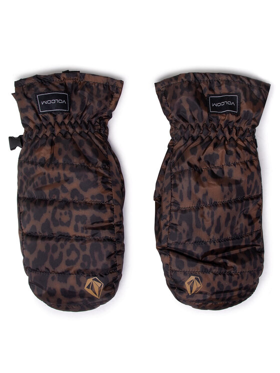 Volcom Rękawice snowboardowe Volcom Puff Puff Mitt K6852109 Brązowy