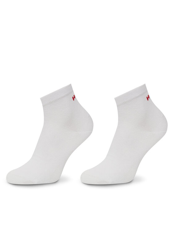 HUGO Dolge nogavice HUGO 50516396 Bela