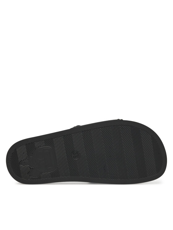 KARL LAGERFELD Шльопанці KARL LAGERFELD Kondo 2.0 KL80905A Чорний