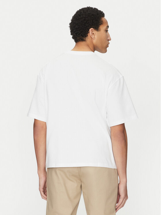 Jack & Jones Jack & Jones Marškinėliai Manchester 12275656 Balta Cropped Fit