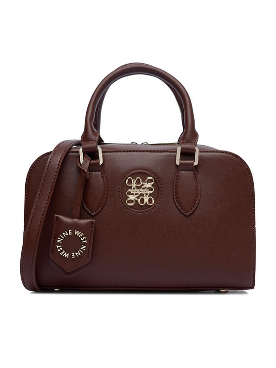 Nine West Τσάντα Nine West CEO- SATIN BLOOM-LDA9374 Καφέ