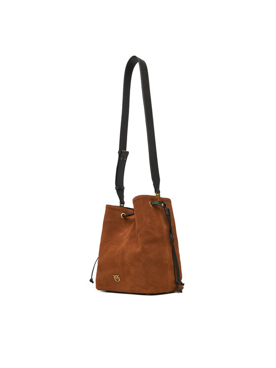 PINKO Borsetta PINKO Secchiello Classic PE 25 PLTT 104305 A2CC Marrone