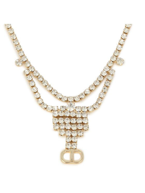TWINSET Náhrdelník TWINSET Collana 241TA4542 Zlatá