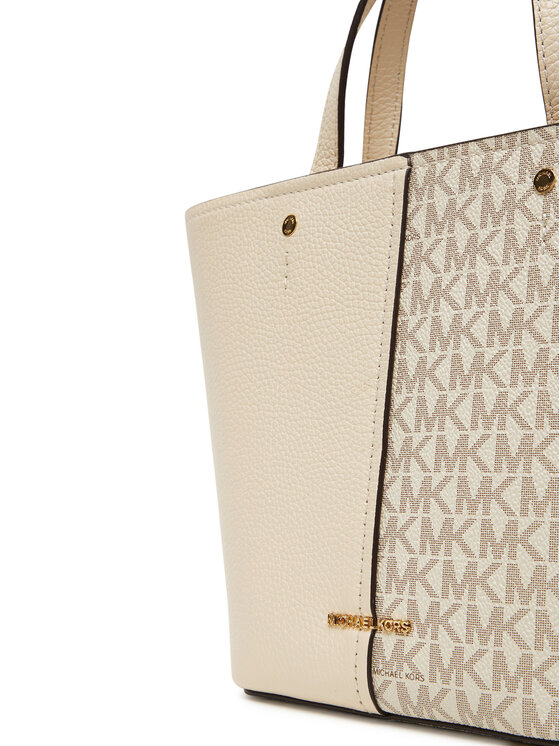 MICHAEL Michael Kors Дамска чанта MICHAEL Michael Kors Flora 32T5GFFC1B Кремав