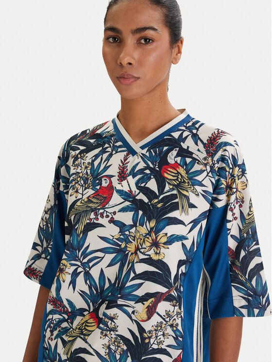 adidas adidas Camiseta Farm Rio Premium KD4629 Azul Loose Fit