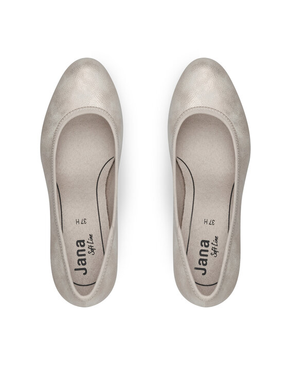 Jana Pantofi pumps Jana 8-22477-41 Bej