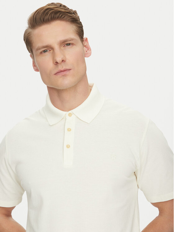 Jack & Jones Jack & Jones Поло William 12257315 Білий Regular Fit