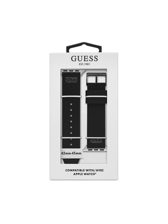Guess Сменяща се каишка за смарт часовник Guess CS3004S2 Черен