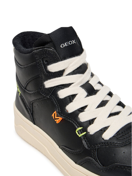 Geox Sneakersy Geox J Lestrella J56NLA 000BC C9999 D Černá