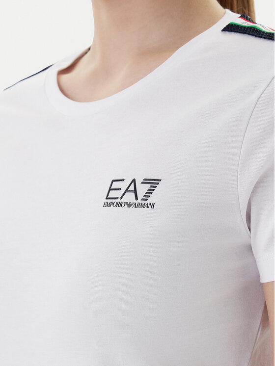 EA7 Emporio Armani EA7 Emporio Armani Camiseta 7W001220 AF12503 U0002 Blanco Regular Fit