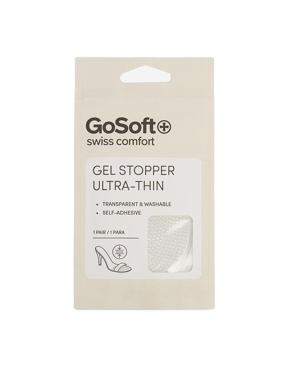 Go Soft Подушечкі під стопу Go Soft CEO_LA_ULTRA THIN GEL SHOE STOPPER_AW26 Безбарвний