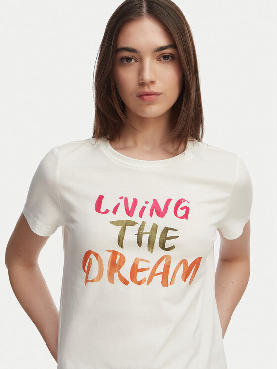 Vero Moda Vero Moda Camiseta Jida 10340948 Blanco Regular Fit