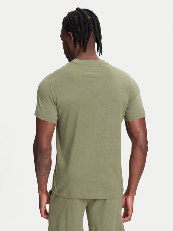 Kappa Kappa T-Shirt Logo Korpo Cafers 304J150 Πράσινο Slim Fit