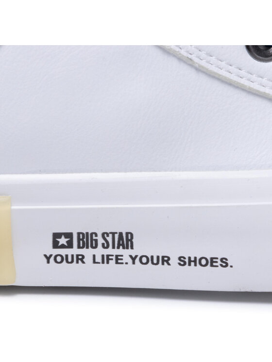 Big Star Shoes Plátenky Big Star Shoes II274137 Biela