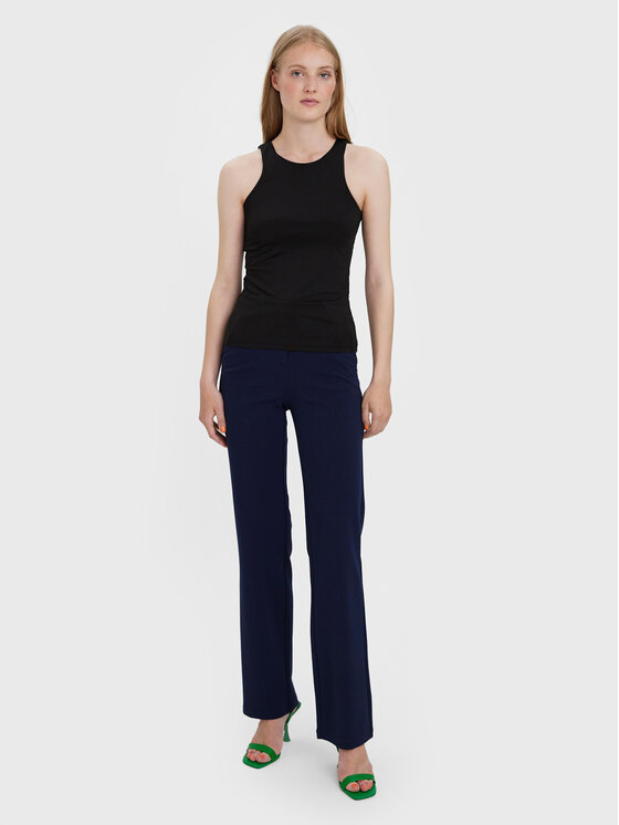 Vero Moda Vero Moda Топ Bianca 10279787 Чорний Standard Fit