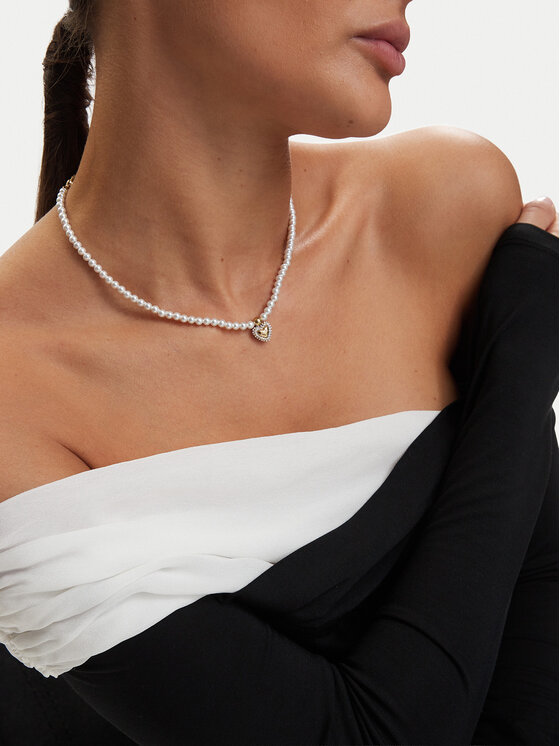 Guess Nyaklánc Guess JUBN06 090JW Fehér