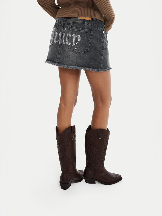 Juicy Couture Kaubojske čizme Juicy Couture CEO-HY24113-10 Smeđa