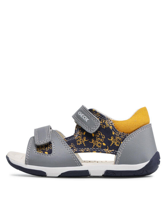 Geox Sandále Geox B S. Tapuz B. B B250XB 0BCAW C1F2Q Sivá