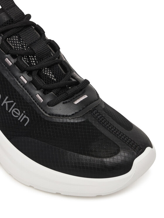Calvin Klein Sneakersy Calvin Klein Light Eva Run Lup Transp Ripst HW0HW02998 Czarny