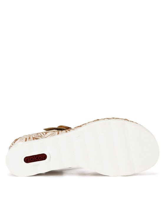 Rieker Sandały Rieker 67173-60 Beżowy