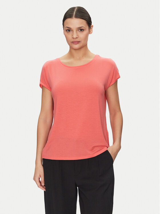 Vero Moda Vero Moda Футболка Ava 10284468 Рожевий Regular Fit