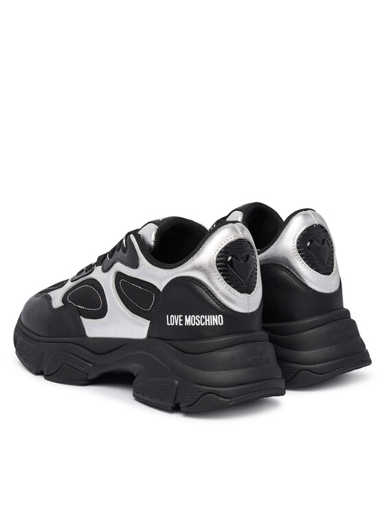 LOVE MOSCHINO Сникърси LOVE MOSCHINO JA15556G0PINR00A Черен