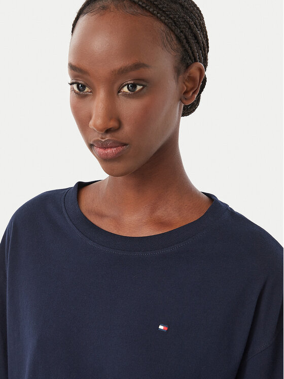 Tommy Hilfiger Tommy Hilfiger Pijama UW0UW06600 Azul marino Regular Fit