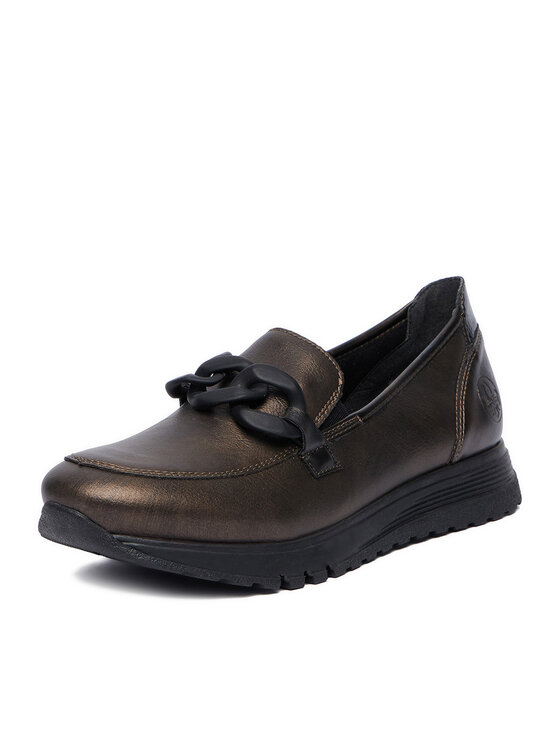 Rieker Loafersy Rieker CEO-49051-25 Brązowy ciemny