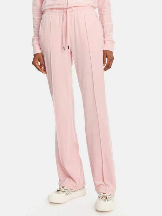 Juicy Couture Juicy Couture Melegítő alsó Tina JCAPW045 Rózsaszín Regular Fit