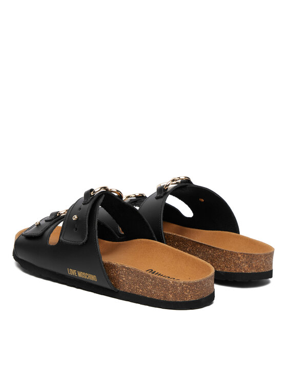 LOVE MOSCHINO Шльопанці LOVE MOSCHINO JA28173G0OIA0000 Чорний